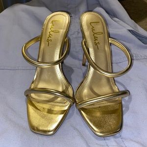 Gold Heels